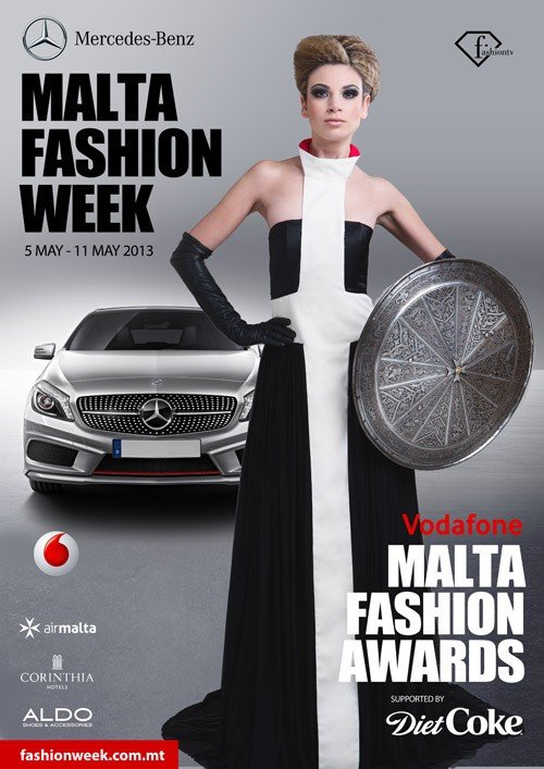 Mercedes-Benz Malta Fashion 2013 campaign image